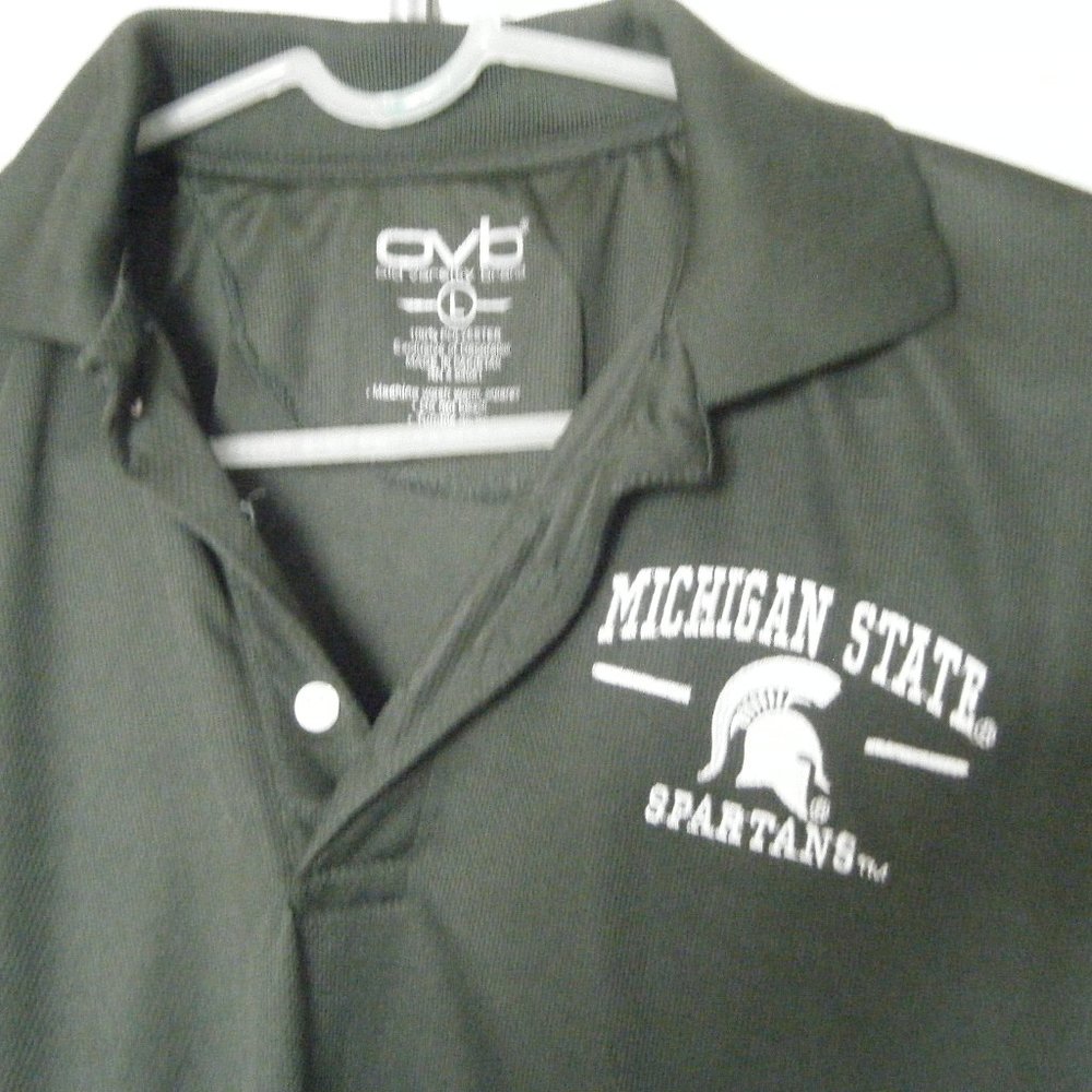 Men OVb Michigan State University Polo Shirt large